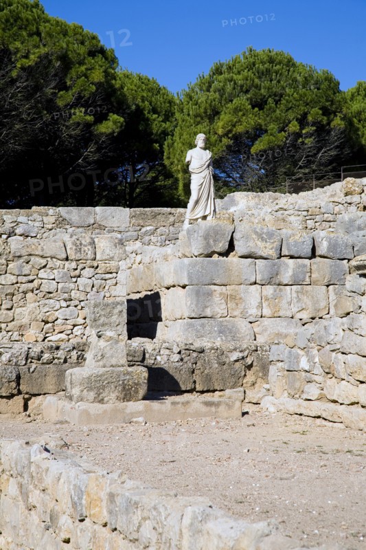 An asklepieion in the Greek city of Emporion, Empuries, Spain, 2007. Artist: Samuel Magal
