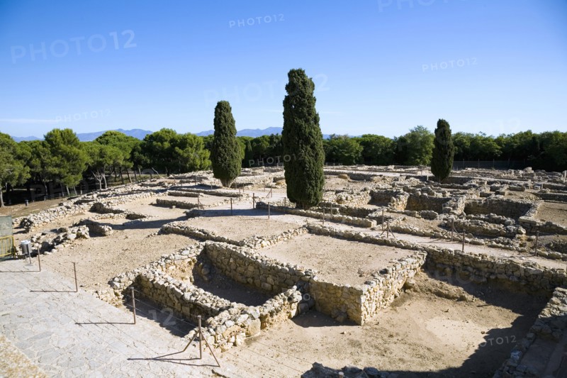 The Greek city of Emporion, Empuries, Spain, 2007. Artist: Samuel Magal