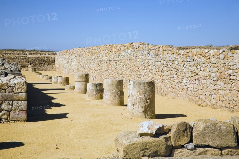 The forum in the Roman city of Emporiae, Empuries, Spain, 2007. Artist: Samuel Magal