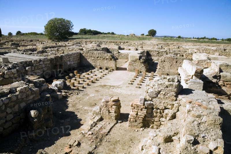 House I in the Roman city of Emporiae, Empuries, Spain, 2007. Artist: Samuel Magal