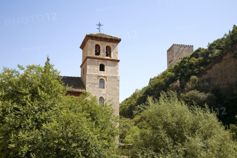 The Church of San Salvador, Albaycin Quarter, Granada, Spain, 2007. Artist: Samuel Magal