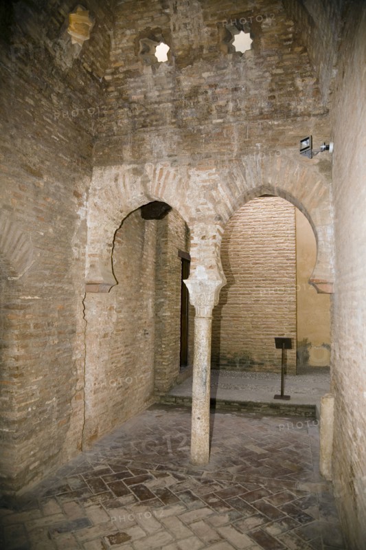 A bath house in Alhambra, Granada, Spain, 2007. Artist: Samuel Magal