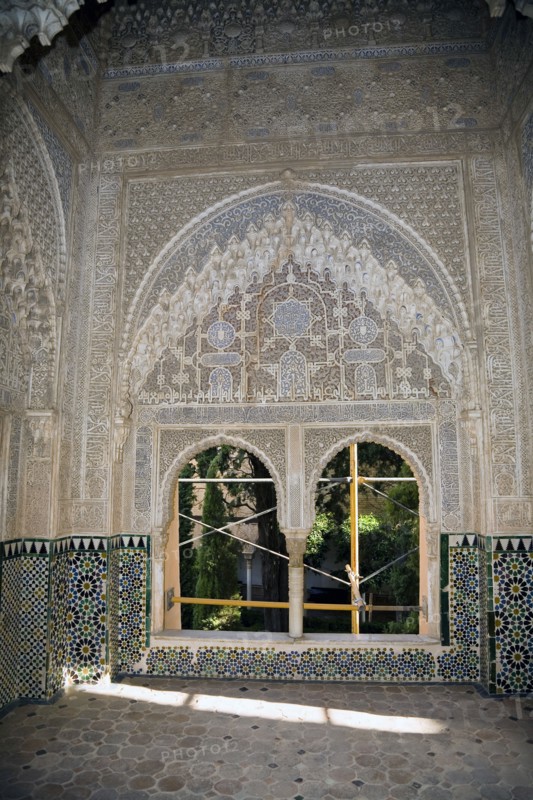 Nasrid Palaces, Alhambra, Granada, Spain, 2007. Artist: Samuel Magal