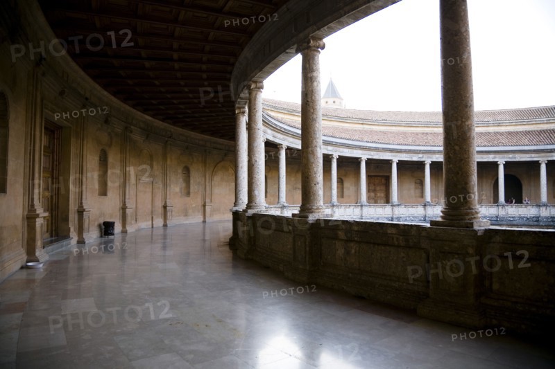 The Palace of Charles V, Alhambra, Granada, Spain, 2007. Artist: Samuel Magal