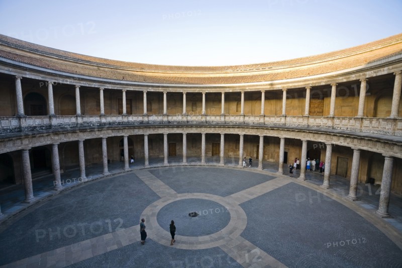 The Palace of Charles V, Alhambra, Granada, Spain, 2007. Artist: Samuel Magal