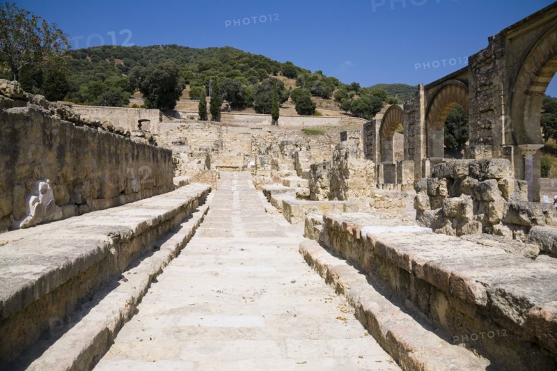 The Great Portico at Madinat al-Zahara (Medina Azahara), Spain, 2007. Artist: Samuel Magal