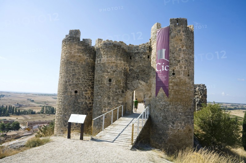 The fortress of Penaranda de Duero, Spain, 2007. Artist: Samuel Magal