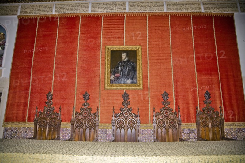 The Hall of Monarchs in the Alcazar of Segovia, Segovia, Spain, 2007. Artist: Samuel Magal