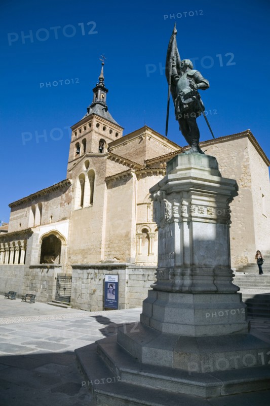 The Plaza de Medina del Campo, Segovia, Spain, 2007. Artist: Samuel Magal