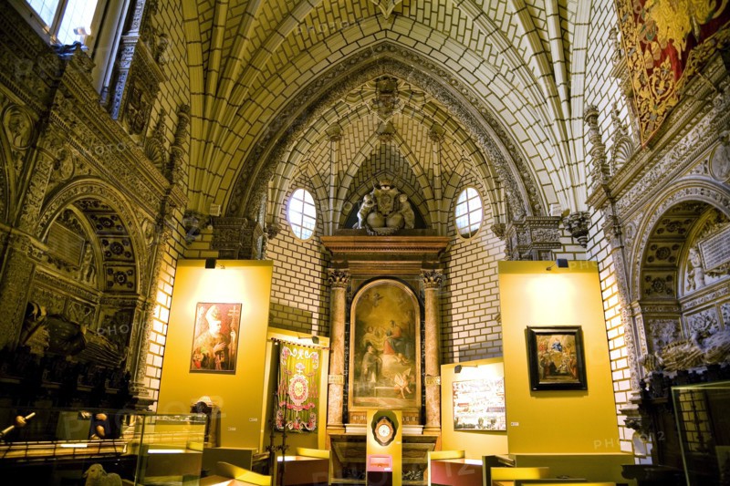 Interior, Toledo Cathedral, Spain, 2007. Artist: Samuel Magal