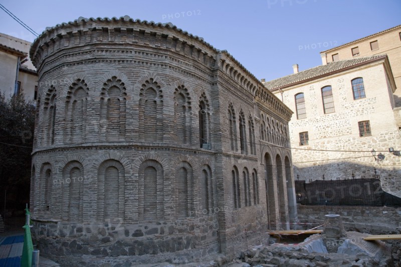 Mudejar apse added to the Mosque of Christ of the Light, Toledo, Spain, 2007.  Artist: Samuel Magal
