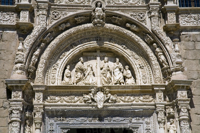 Archivolt, Holy Cross Museum (Museo Santa Cruz), Toledo, Spain, 2007. Artist: Samuel Magal