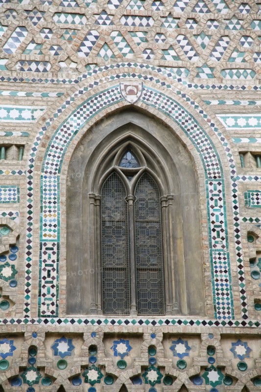 Window, La Seo Cathedral, Zaragoza, Spain, 2007. Artist: Samuel Magal