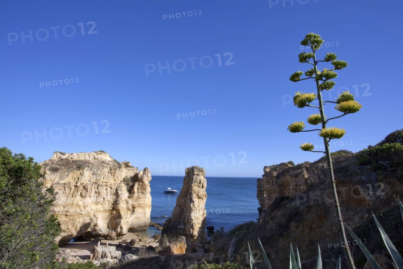 Coastal view, Algarve, Portugal, 2009. Artist: Samuel Magal