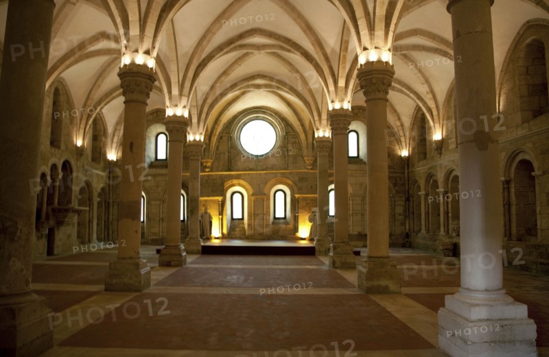 Refectory, Monastery of Alcobaca, Alcobaca, Portugal, 2009. Artist: Samuel Magal