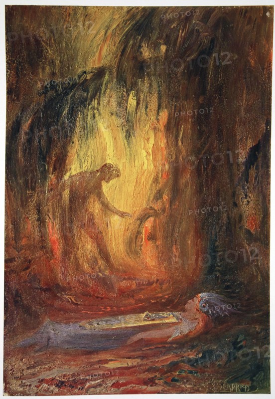 'Awakening of Brunnhilde', 1906. Artist: Unknown