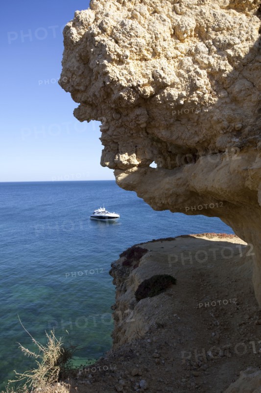 Coastal view, Algarve, Portugal, 2009. Artist: Samuel Magal