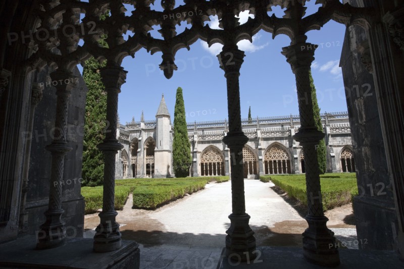Cloister of King John I, Monastery of Batalha, Batalha, Portugal, 2009.  Artist: Samuel Magal