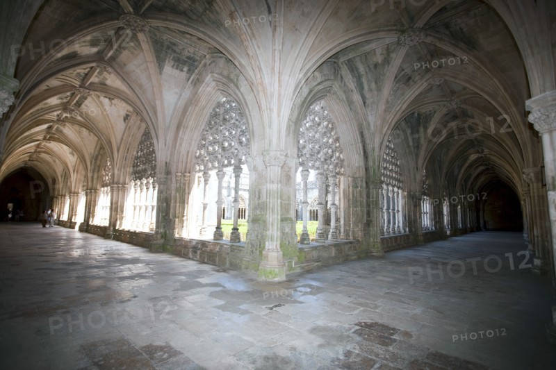 Cloister of King John I, Monastery of Batalha, Batalha, Portugal, 2009.  Artist: Samuel Magal