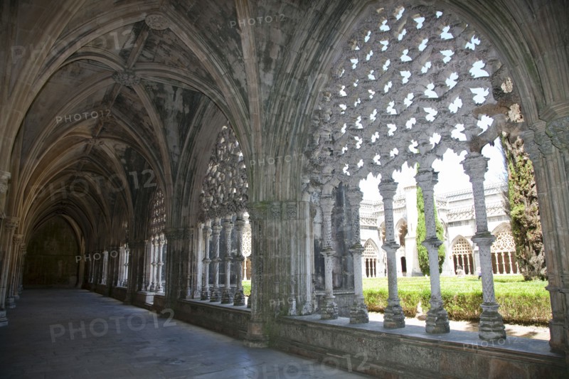 Cloister of King John I, Monastery of Batalha, Batalha, Portugal, 2009.  Artist: Samuel Magal
