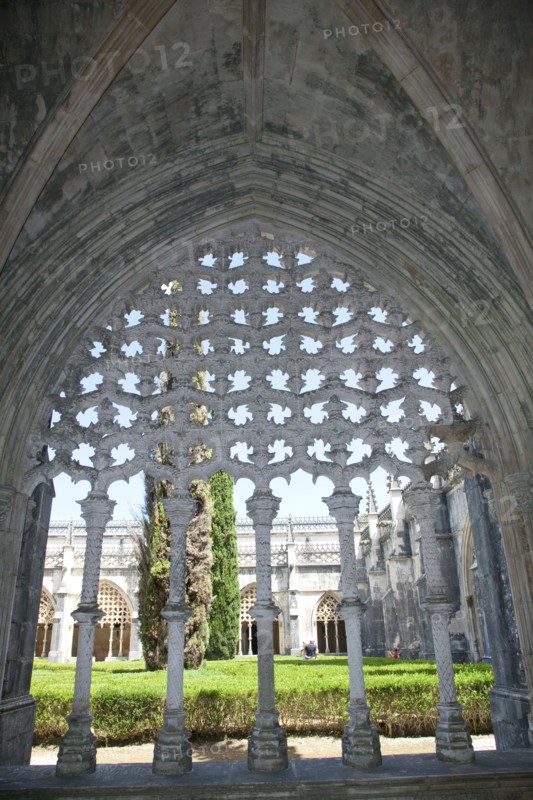 Cloister of King John I, Monastery of Batalha, Batalha, Portugal, 2009.  Artist: Samuel Magal