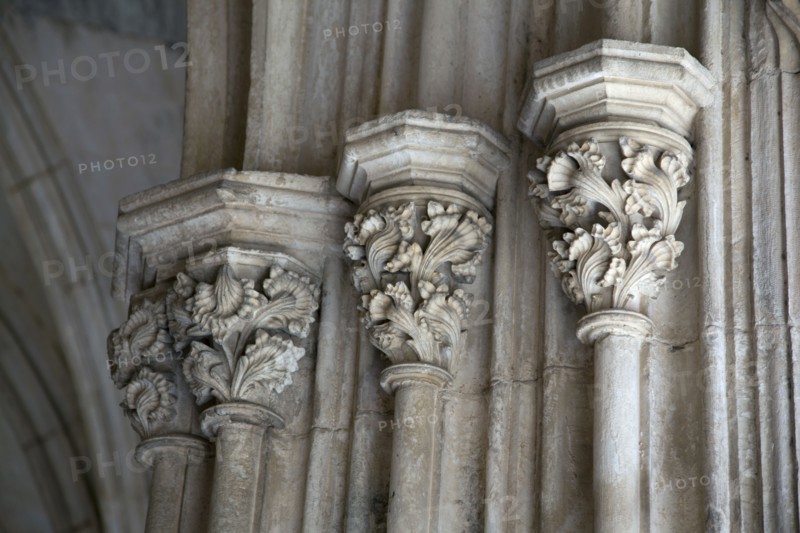 Architectural detail, Monastery of Batalha, Batalha, Portugal, 2009. Artist: Samuel Magal