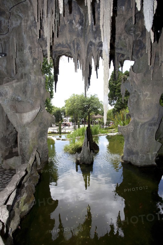 Grotto in the gardens, Bom Jesus do Monte Church, Braga, Portugal, 2009. Artist: Samuel Magal