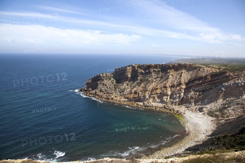 Cliffs, Cape Espichel, Portugal, 2009. Artist: Samuel Magal