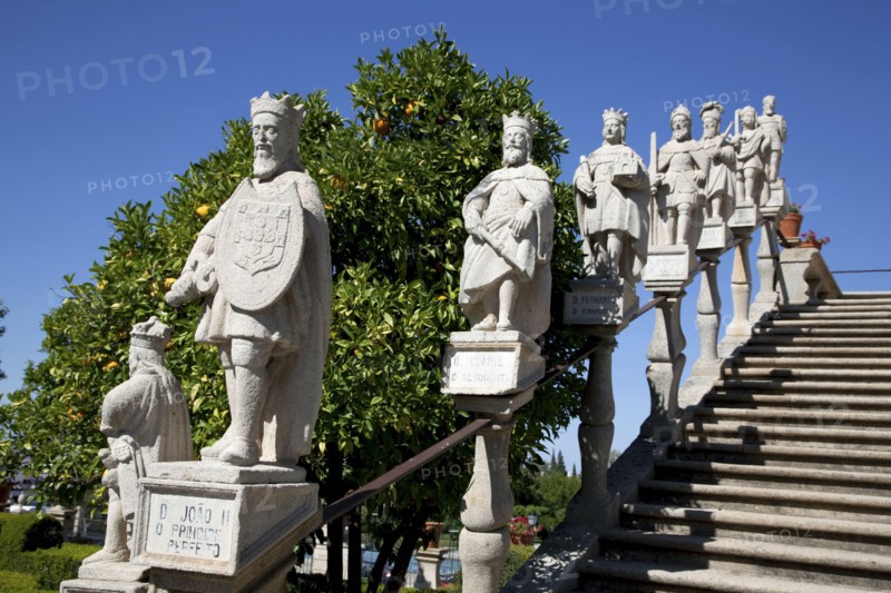 Stairs of the Kings, Garden of the Episcopal Palace, Castelo Branco, Portugal, 2009.  Artist: Samuel Magal