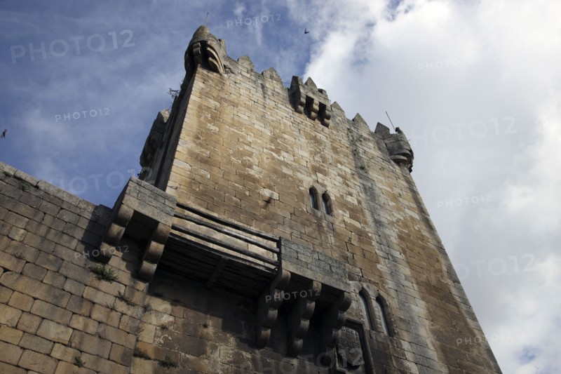 Castle tower, Chaves, Portugal, 2009.  Artist: Samuel Magal