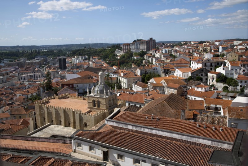 View of the city, Coimbra, Portugal, 2009.  Artist: Samuel Magal