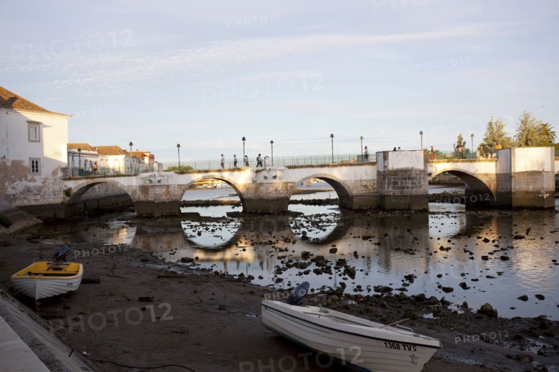 Bridge over the River Gilao, Tavira, Portugal, 2009. Artist: Samuel Magal