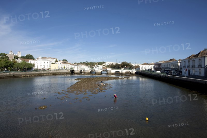 Bridge over the River Gilao, Tavira, Portugal, 2009. Artist: Samuel Magal