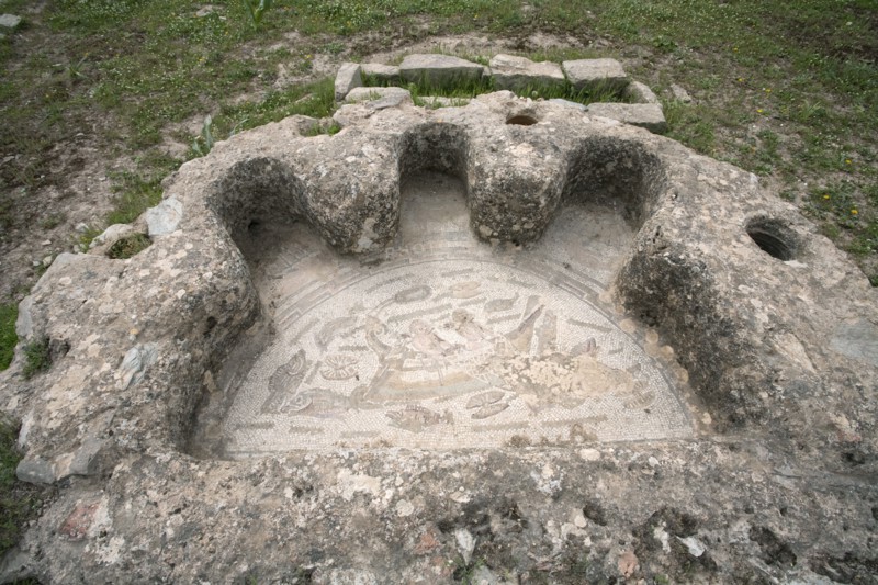 House 8, Bulla Regia, Tunisia. Artist: Samuel Magal