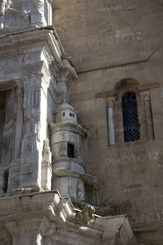 The Renaissance Porta Especiosa on the north facade of the Old Cathedral of Coimbra, Portugal, 2009. Artist: Samuel Magal