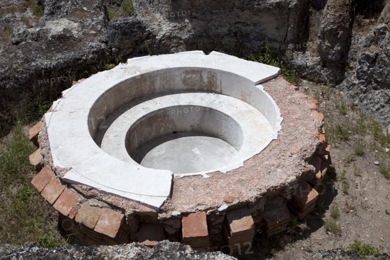 The laconicum of the wall baths, Conimbriga, Portugal, 2009. Artist: Samuel Magal