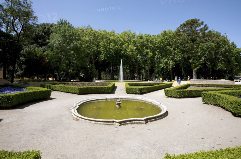 Mafra National Palace (Palacio de Mafra) gardens, Mafra, Portugal, 2009.  Artist: Samuel Magal