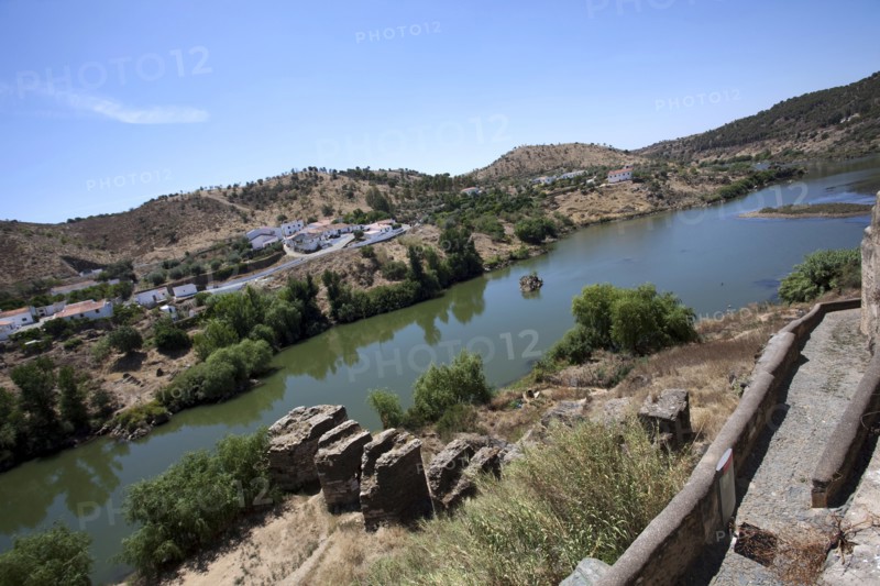 Guadiana River, Mertola, Portugal, 2009. Artist: Samuel Magal