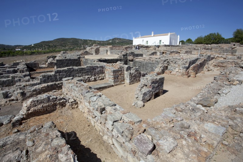 The ruins of a Roman house, Milreu, Portugal, 2009. Artist: Samuel Magal