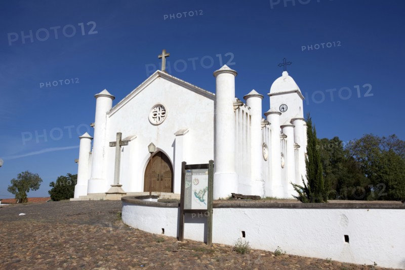 A church in Mina de Sao Domingos, Portugal, 2009. Artist: Samuel Magal