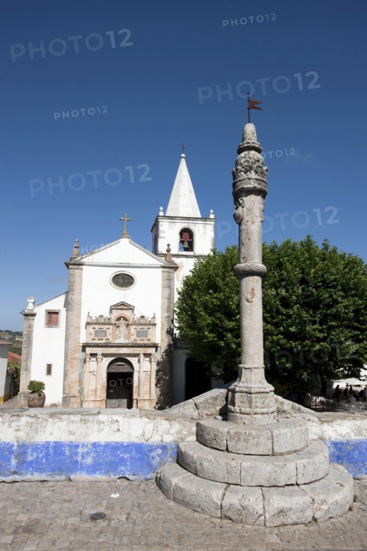 Santa Maria Church, Obidos, Portugal, 2009. Artist: Samuel Magal