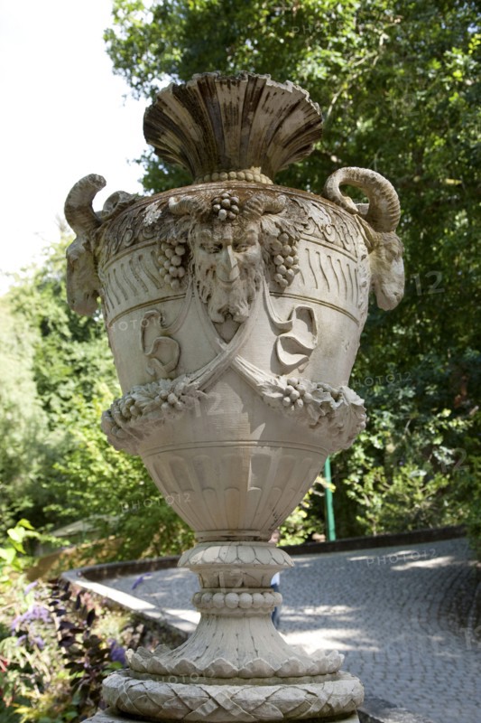 An ornament in Regaleira Palace, Sintra, Portugal., 2009. Artist: Samuel Magal