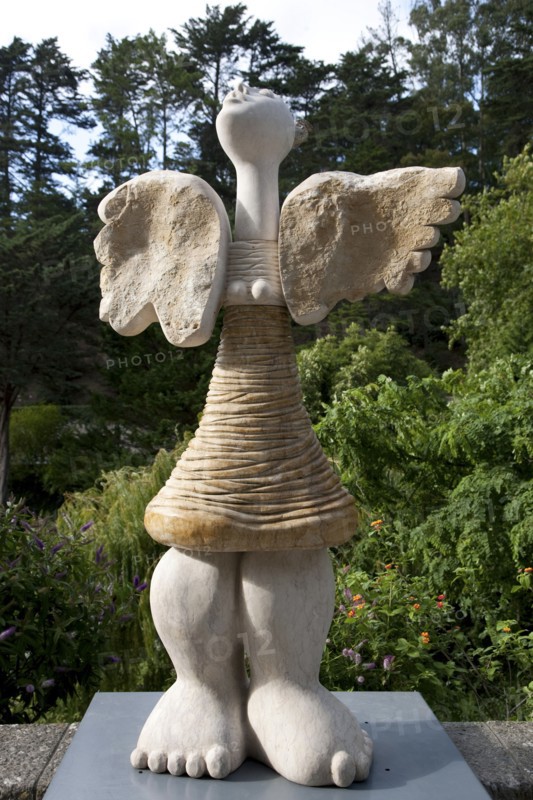 A sculpture in Sintra, Portugal, 2009. Artist: Samuel Magal