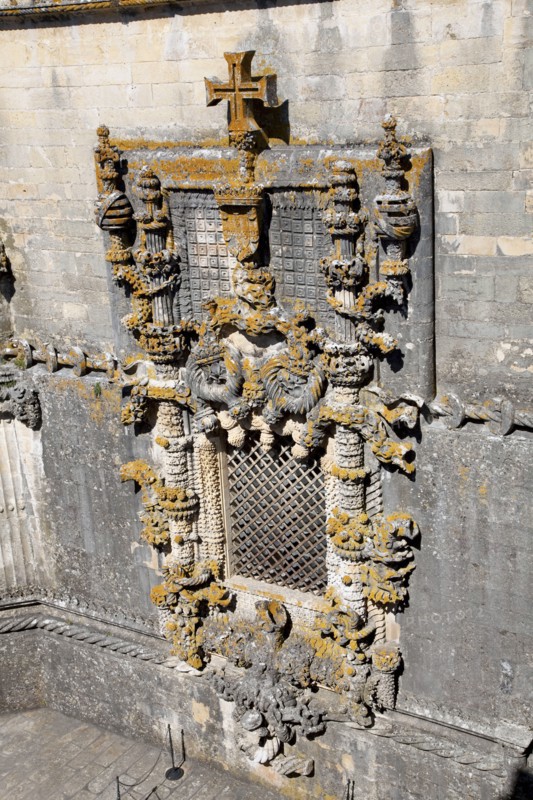 The chapterhouse window in the Convent of the Knights of Christ, Tomar, Portugal, 2009. Artist: Samuel Magal