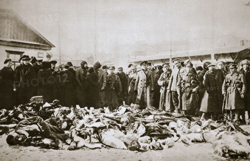 Casualties of the Red and White Armies in Siberia, Russian Civil War, c1918-c1923. Artist: Unknown