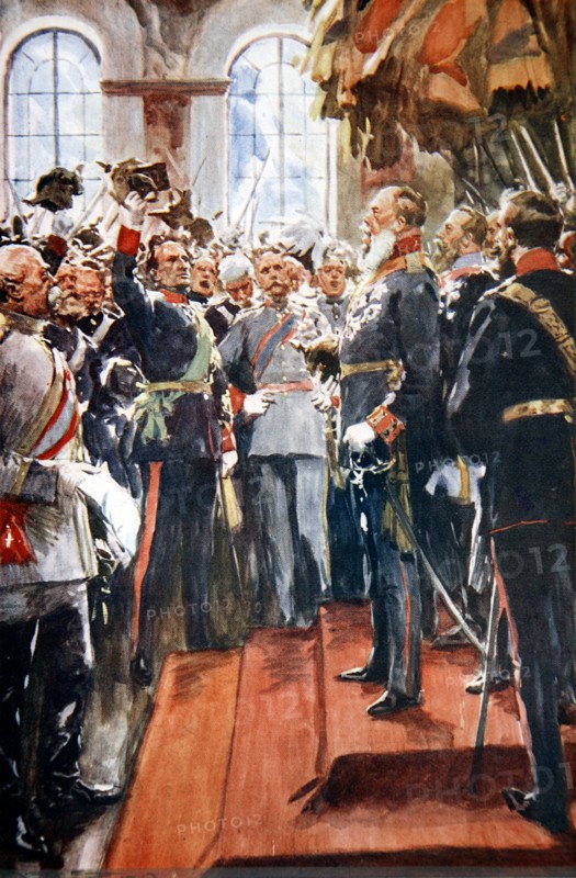 'Long Live his Imperial Majesty Emperor William I', 1913.  Artist: Arthur C Michael
