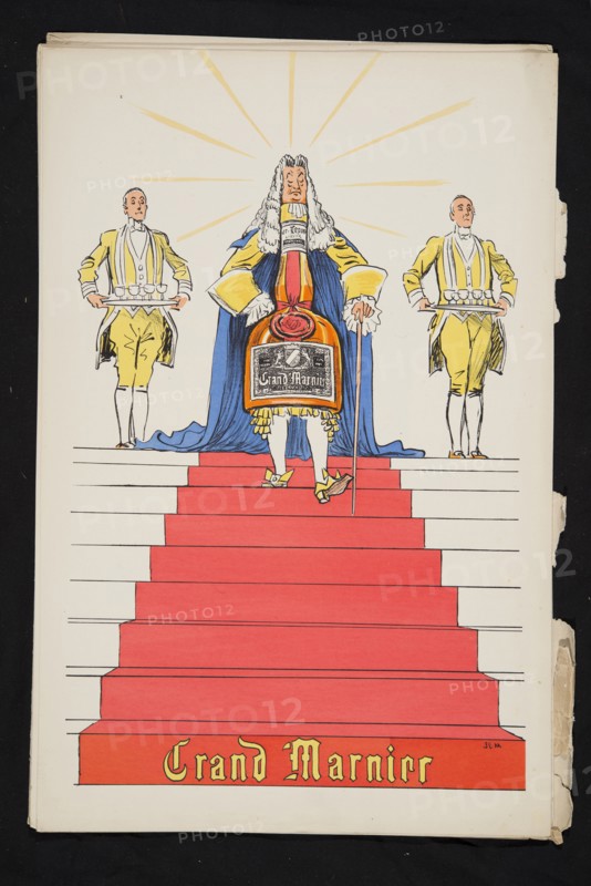 Advertisement for Grand Marnier', from 'White Bottoms' pub. 1927.