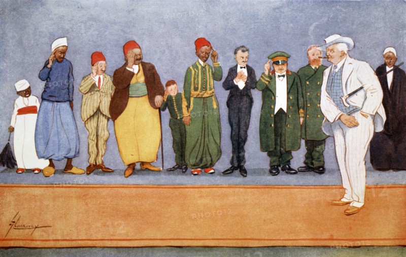 'The Parting Guest', 1908.  Artist: Lance Thackeray