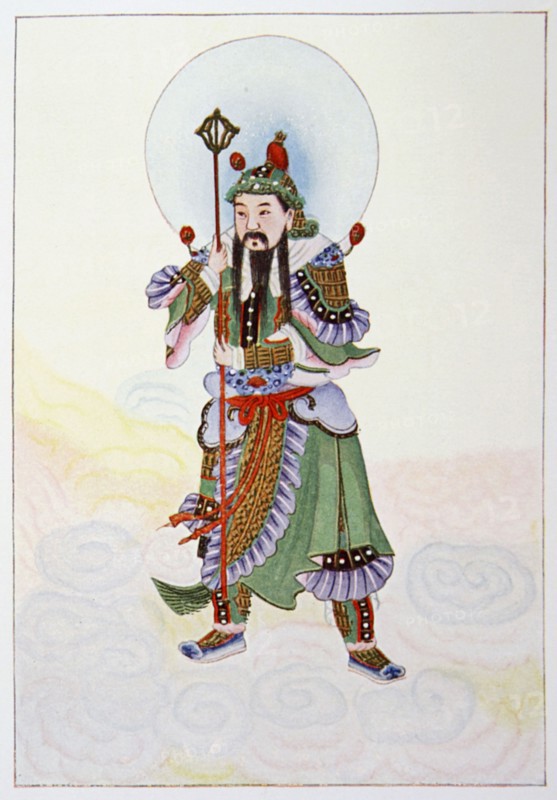 The Door God - Civil, 1922. Artist: Unknown