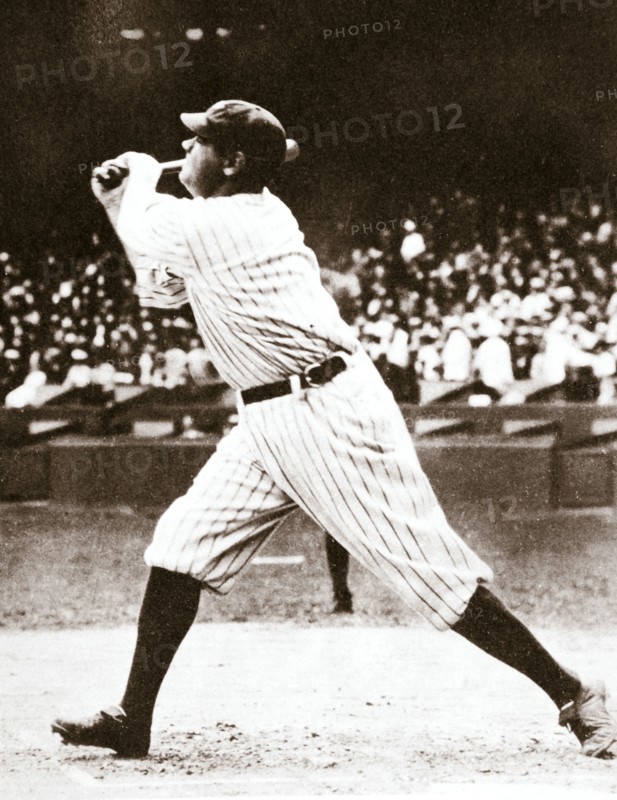 Babe Ruth, American baseball player, c1914-c1935. Artist: Unknown